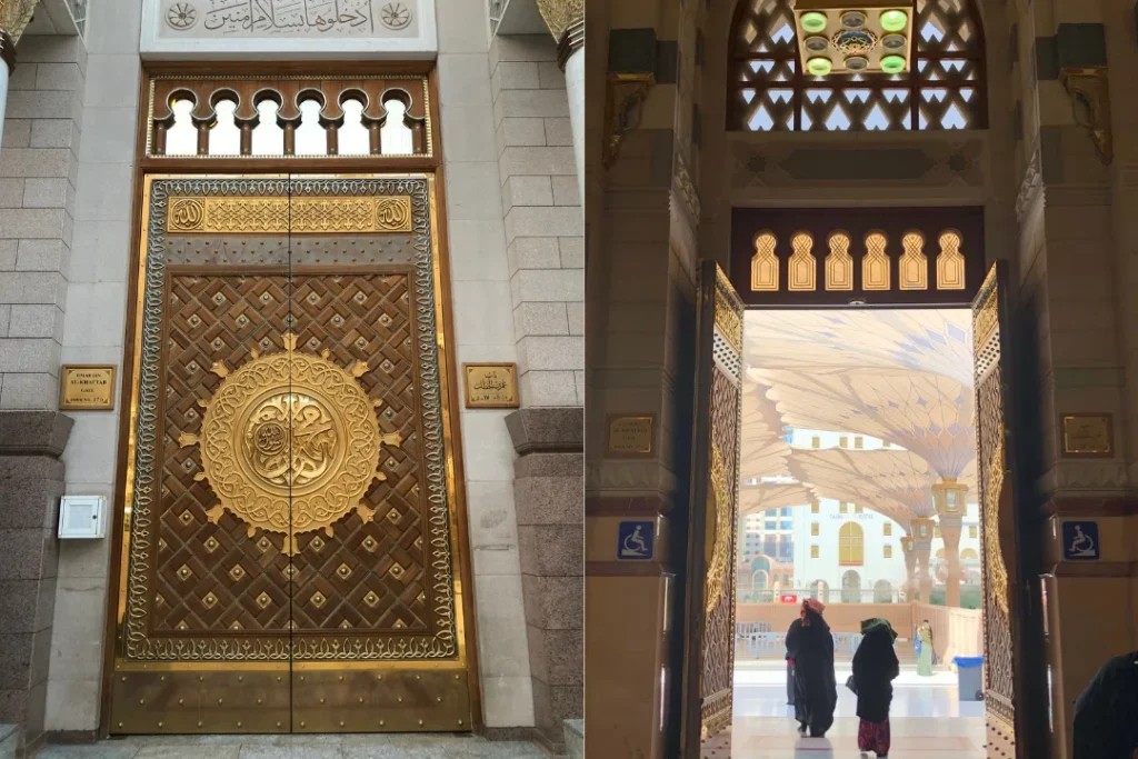 Gates of Masjid e Nabavi