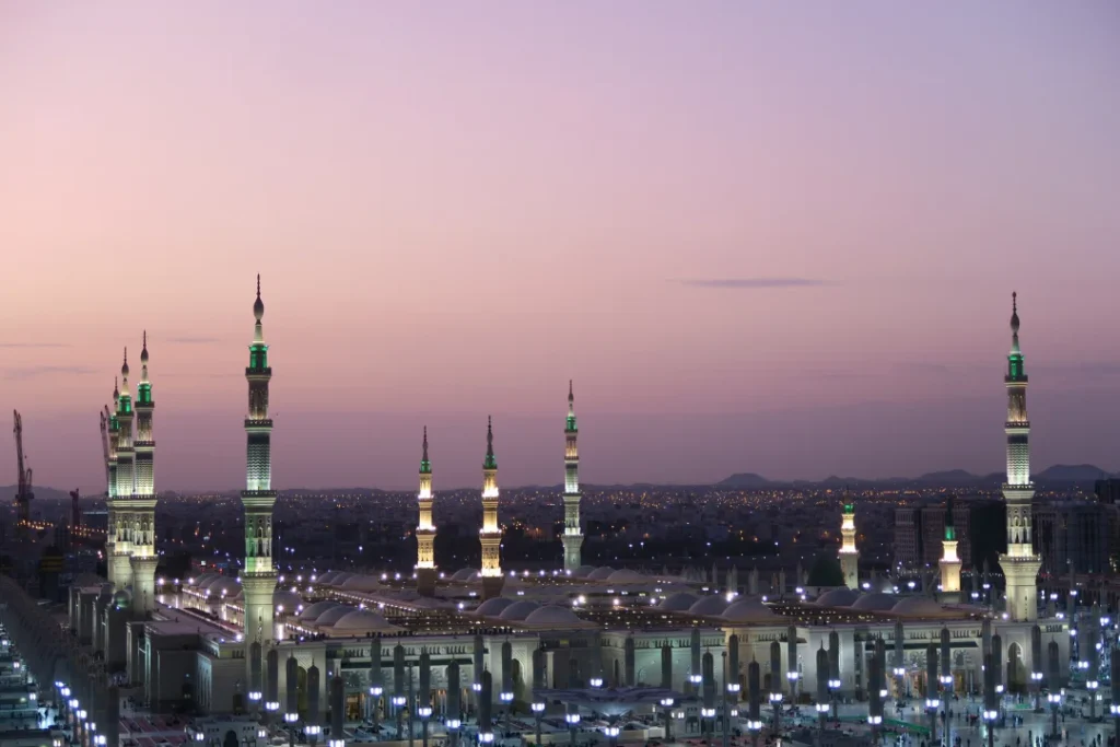 Minarets of Masjid E Nabvi